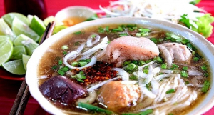 Bún Giò  Chả Huế + Chả Cua